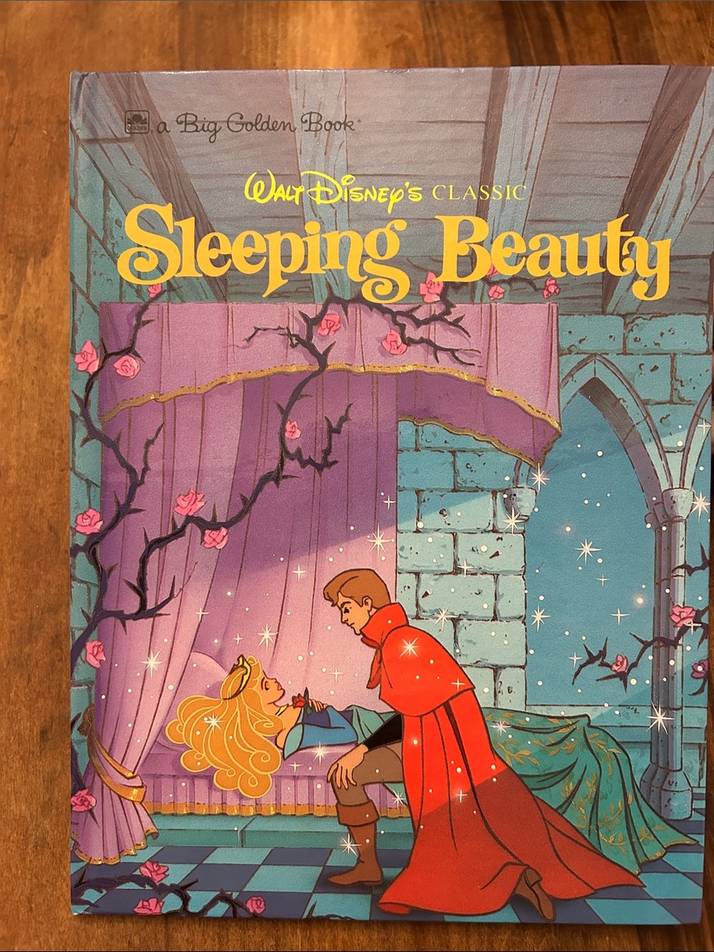 1991 Walt Disney's Classic Sleeping Beauty Book vintage kids storybook